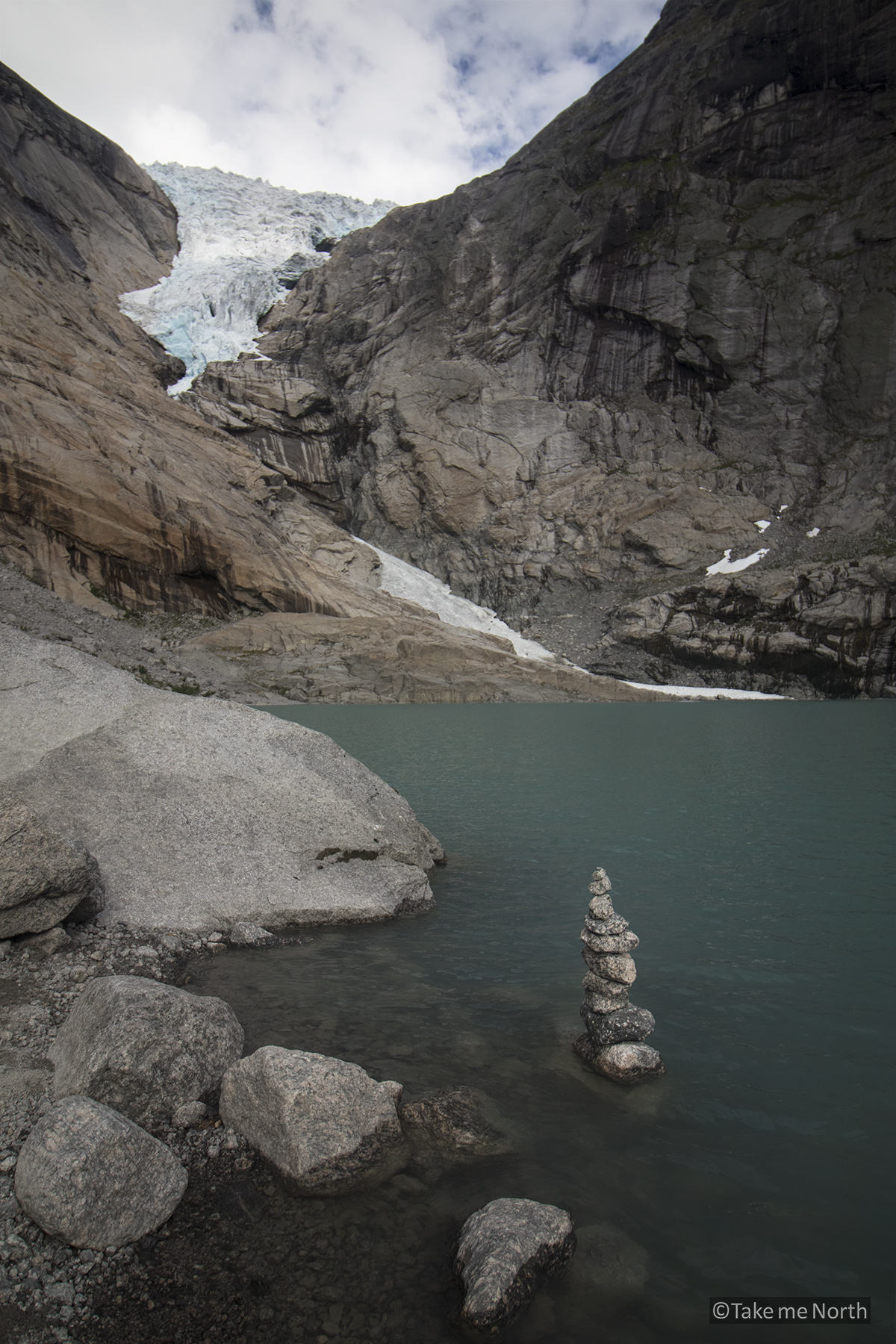 Briksdalsbreen in June 2016