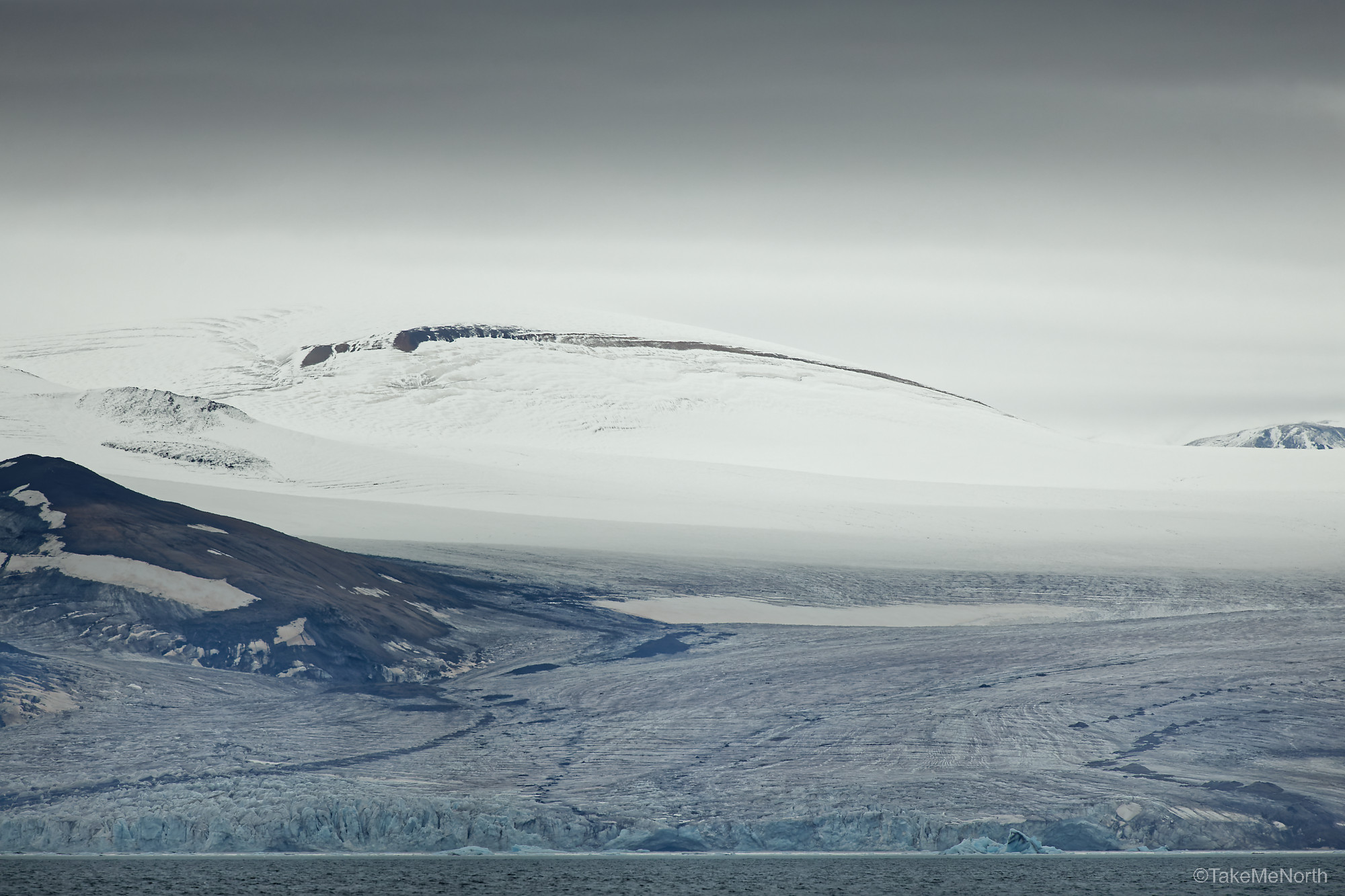 View at Negribreen from Wichebukta