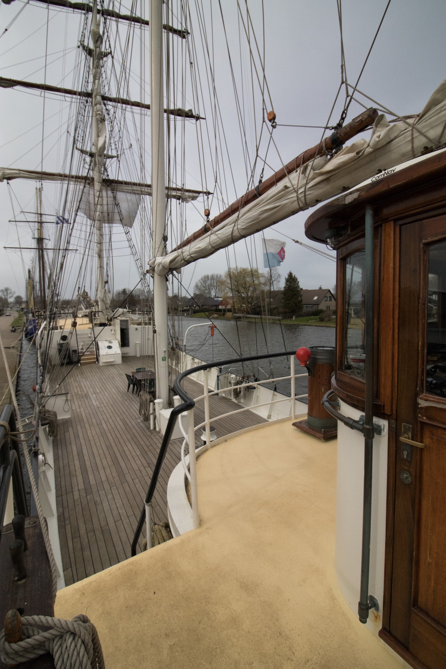 Deck view of the Antigua