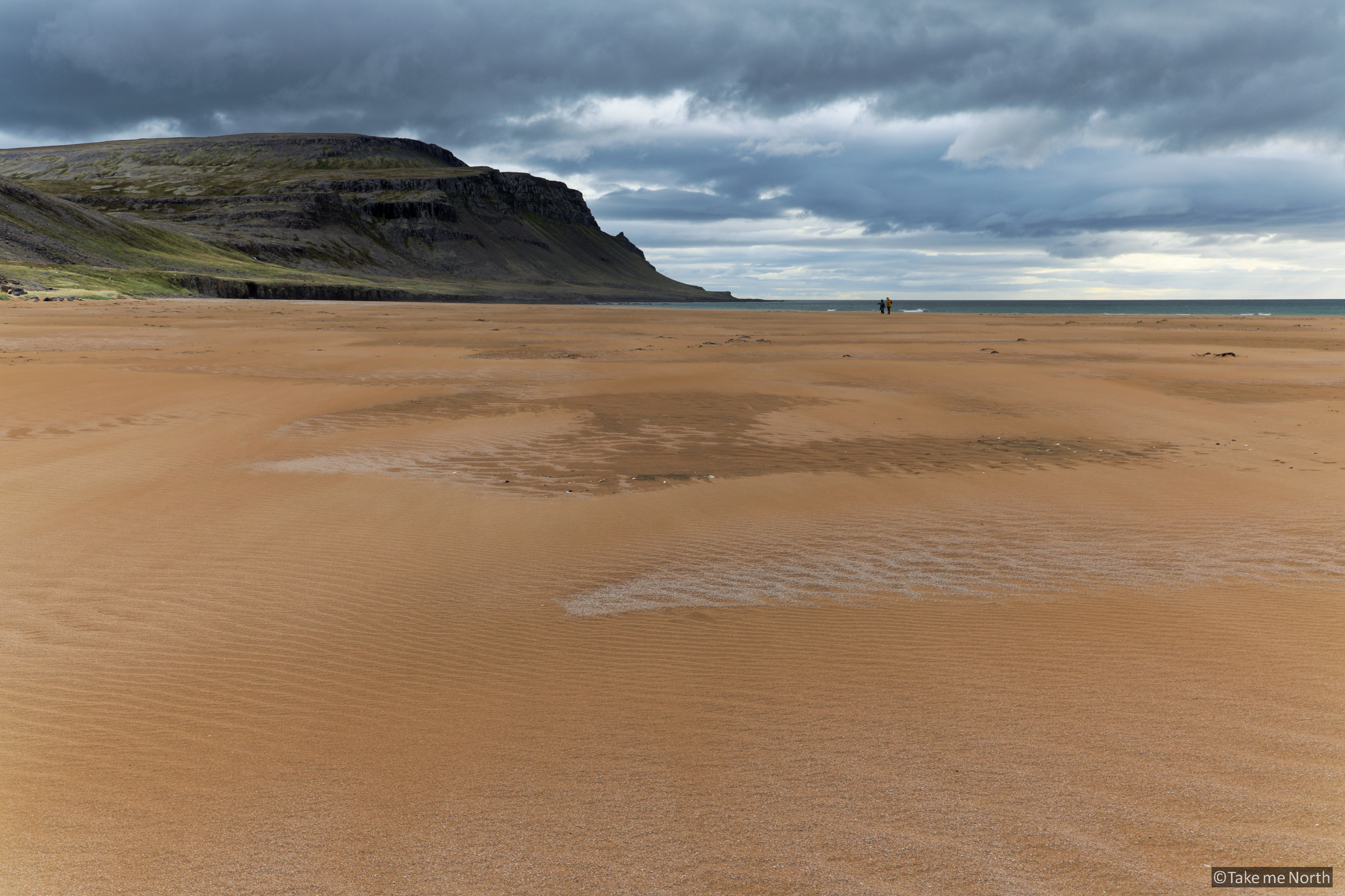 The wind endlessly redraws patterns in the sand.