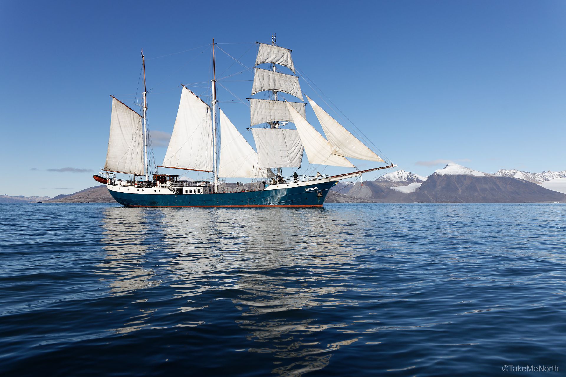 Sailing the Arctic with Tall Ship Antigua