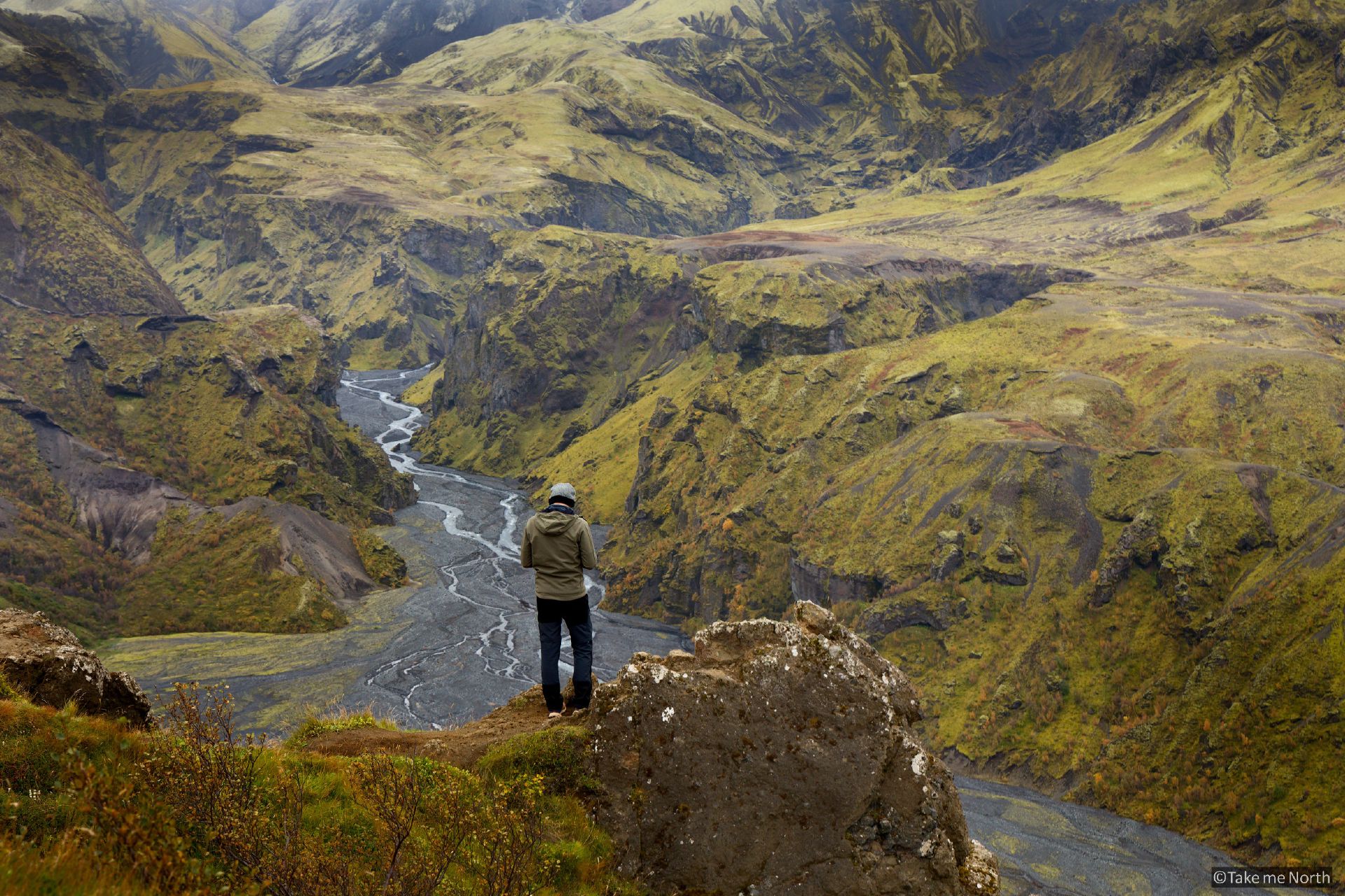 Þórsmörk, where Thor separated the trolls and elves