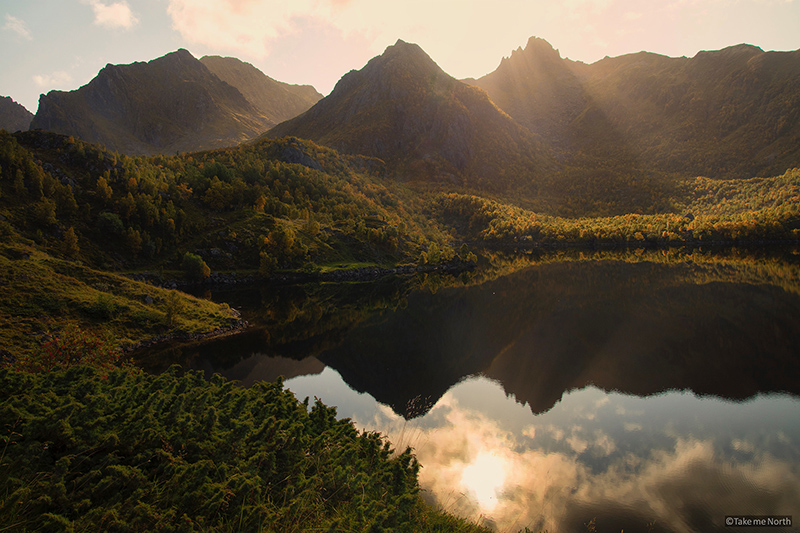 Hadseløya, Norway Mountaintop views
