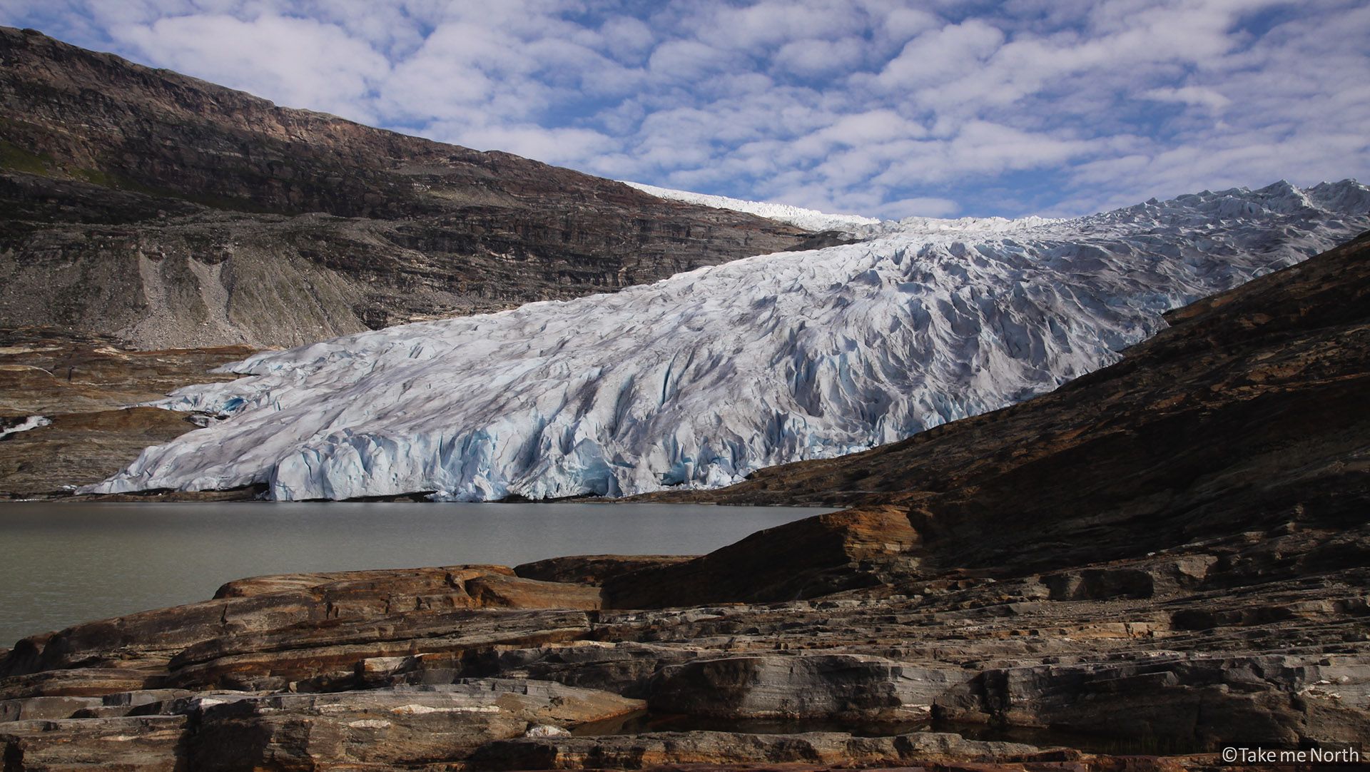 De Austerdalsisen gletsjer