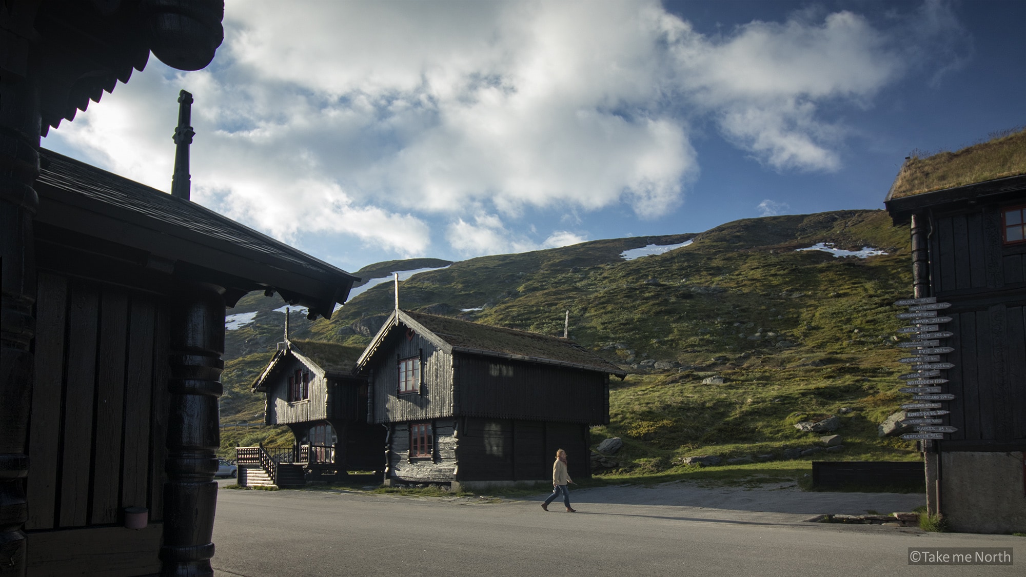 Historic lodging at Haukeliseter